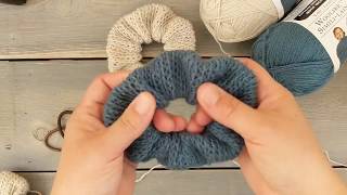 Free Crochet Scrunchies Pattern [upl. by Lucho]