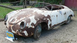 1955 Porsche 356 PreA Speedster Full Restoration  Classic Fabrications [upl. by Hellene]