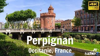 Perpignan France 4K [upl. by Ahsirt383]