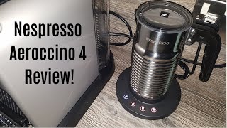 Nespresso Aeroccino 4 Milk Frother Review  Worth upgrading from the Aeroccino 3 [upl. by Andrej]