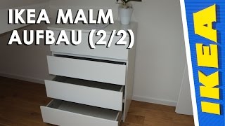 Ikea MALM Aufbau 22 [upl. by Mclyman905]