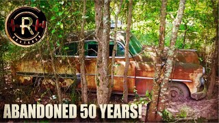 ABANDONED Vehicles RESCUED From Swamp After 50 YEARS  Forgotten Memories Turnin To Rust  RESTORED [upl. by Olecram]