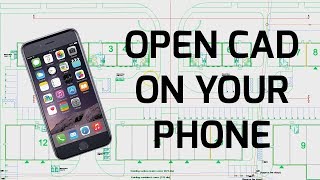 View CAD on your Phone FREE  DWG DXF AutoCAD [upl. by Nbi]