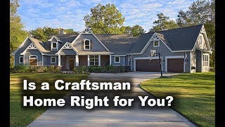 Why choose a Craftsman house plan  The House Designers [upl. by Hteazile197]