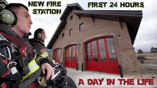 First 24 Hours in a New Fire Station  A Day in the Life [upl. by Debee]