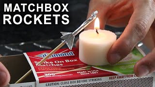 How To Make a Matchbox Rocket Launching Kit [upl. by Yednil]