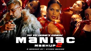 Maniac Mashup 2  Yo Yo Honey Singh  Gtesh Muzikk  Yo Yo Honey Singh New Song remix newmashup [upl. by Atteuqnas250]