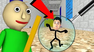 BALDI SHRUNK ME  Baldis Basics Mod [upl. by Nilrem]