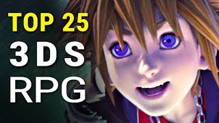 Top 25 Best 3DS RPG Games [upl. by Newol580]