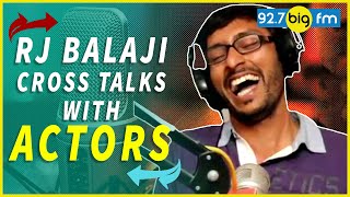 Rj Balaji Cross Talks With Actors [upl. by Peale]