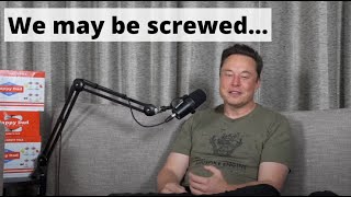 Elon Musk Talks About DePopulation [upl. by Eerdna]