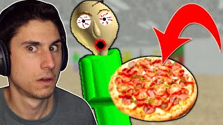 Baldi LOVES PIZZA  Baldis Basics Mod [upl. by Ramej]