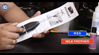 IKEA MILK FROTHER Review amp Battery Installation [upl. by Acissaj]