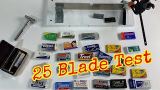 25 Razor Blades durability tested [upl. by Selmore]