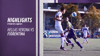 Highlights Primavera  Hellas VeronaFiorentina 03 [upl. by Aiciled476]