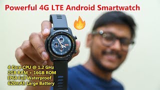 4G LTE Android Smartwatch with Great Battery Life  Kospet Brave Review [upl. by Templer]