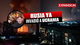 PRIMERAS HORAS de la INVASIÓN de RUSIA a UCRANIA  ÚLTIMAS NOTICIAS [upl. by Annaej]