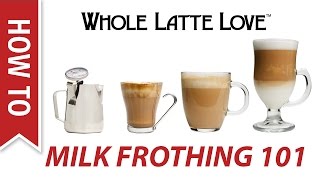 Milk Frothing for Beginners [upl. by Almeda325]