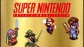 Top 30 best SNES RPG amp Action adventure games [upl. by Nohsed]