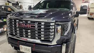 GMC Sierra HD hood scoop removal [upl. by Shipp361]