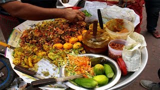 Bengali Street Food  special jhal Muri  Tasty Masala Muri Makha  Most Popular Jhal Muri In Dhaka [upl. by Notsuoh]