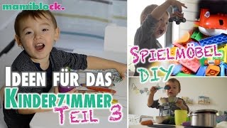 Vom Babyzimmer zum Kinderzimmer  DIY Spielmöbel  Roomtour  mamiblock [upl. by Leidag129]