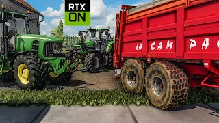 FS 22 Next Level RTX Graphics  Realistic mod amp Maximum settings gameplay  Looks like REAL LIFE [upl. by Mw]