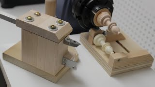 Lathe Duplicator  Copying a Chess Piece [upl. by Atiana]