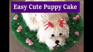 Easy Dog Cake [upl. by Eugilegna]