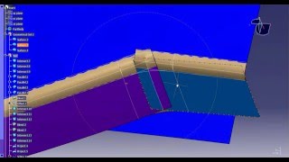 Catia V5  Catia V6 Class A Methods  Blend Surfaces [upl. by Jose]