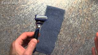 How To quotSharpenquot and reuse An Old Razor Blade Method [upl. by Plotkin408]