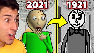 Baldi Went 100 Years BACK IN TIME  Baldis Basics [upl. by Wu]