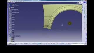 CATIA V5 Smoothing Surfaces [upl. by Richmond]