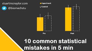 Ten Statistical Mistakes in 5 Min [upl. by Conyers]