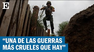 GUERRA UCRANIA  Así son los combates en las trincheras  EL PAÍS [upl. by Judy]