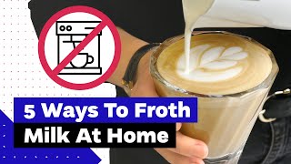 How To Froth Milk At Home Best Milk Frothers Review [upl. by Nyllek]