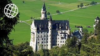 Neuschwanstein Castle Germany Amazing Places 4K [upl. by Nari]