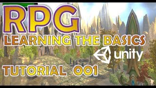 How To Make An RPG For FREE  Unity Tutorial 001  LEARNING THE BASICS [upl. by Amato]