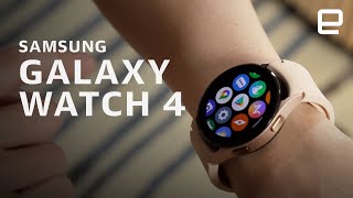 Samsung Galaxy Watch 4 handson Faster and packed with health features [upl. by Eisoj]