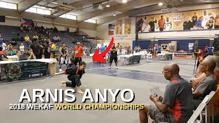 Double Stick Arnis Anyo  Team Philippines  2018 World Championships [upl. by Vaughn]