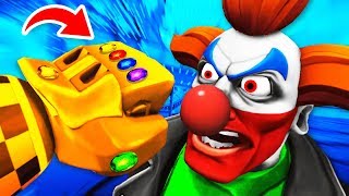 DESTROYING CLOWNS With SECRET GAUNTLET In VR [upl. by Zacharie]