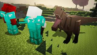 Surviving Dinosaurs in Minecraft [upl. by Julee118]