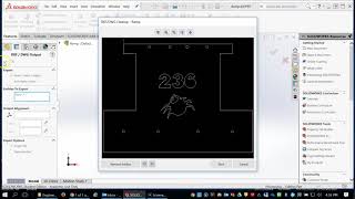 Creating DXF files from Solidworks models and Drawings [upl. by Giffie]