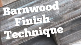 Easy faux Barnwood paint technique [upl. by Luise333]