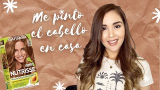 ASÍ ME PINTO EL CABELLO  TINTE DE CAJITA 👩🏻‍🎤 [upl. by Chiles]