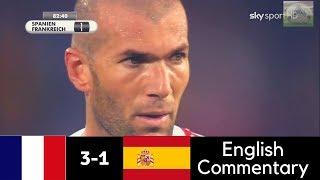 France vs Spain 31  World Cup 2006  Full Highlights English Commentary HD [upl. by Ahsiekit707]