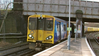 Half an Hour at 216  Birkenhead North Station 1022017  Class 507 508 terminus [upl. by Yvel]