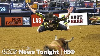 Freestyle Bullfighters Are Bringing The X Games To The Rodeo HBO [upl. by Aremmat]