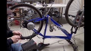 Powerful Electric Bike Conversion Part I EBike Conversion Kit Installation [upl. by Adamski458]