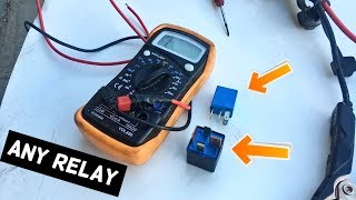 HOW TO TEST RELAY ANY RELAY [upl. by Soisatsana675]